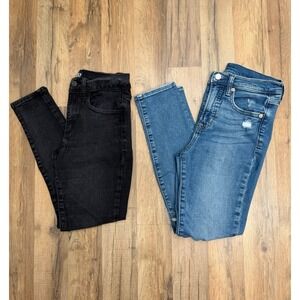 Bundle GAP Jeans Size 26 |‎ High Rise Skinny & Black Jegging Petite